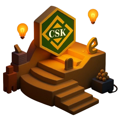 Members of the Computer Society of Kirinyaga collaborating on innovative technology projects, gathered around laptops and brainstorming ideas.